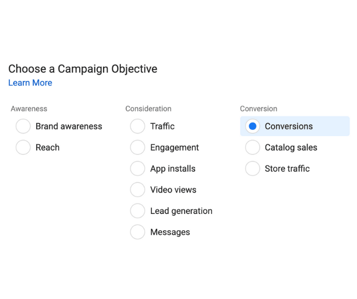 facebook ads for accounting firms - account structure