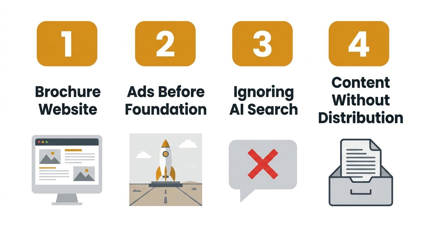 4 biggest digital marketing mistakes CPA firms make